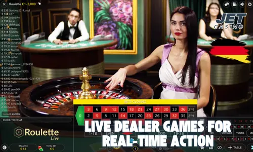 Live Dealer Games for Real-Time Action