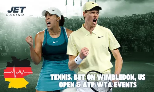 Tennis: Bet on Wimbledon, US Open & ATP/WTA Events